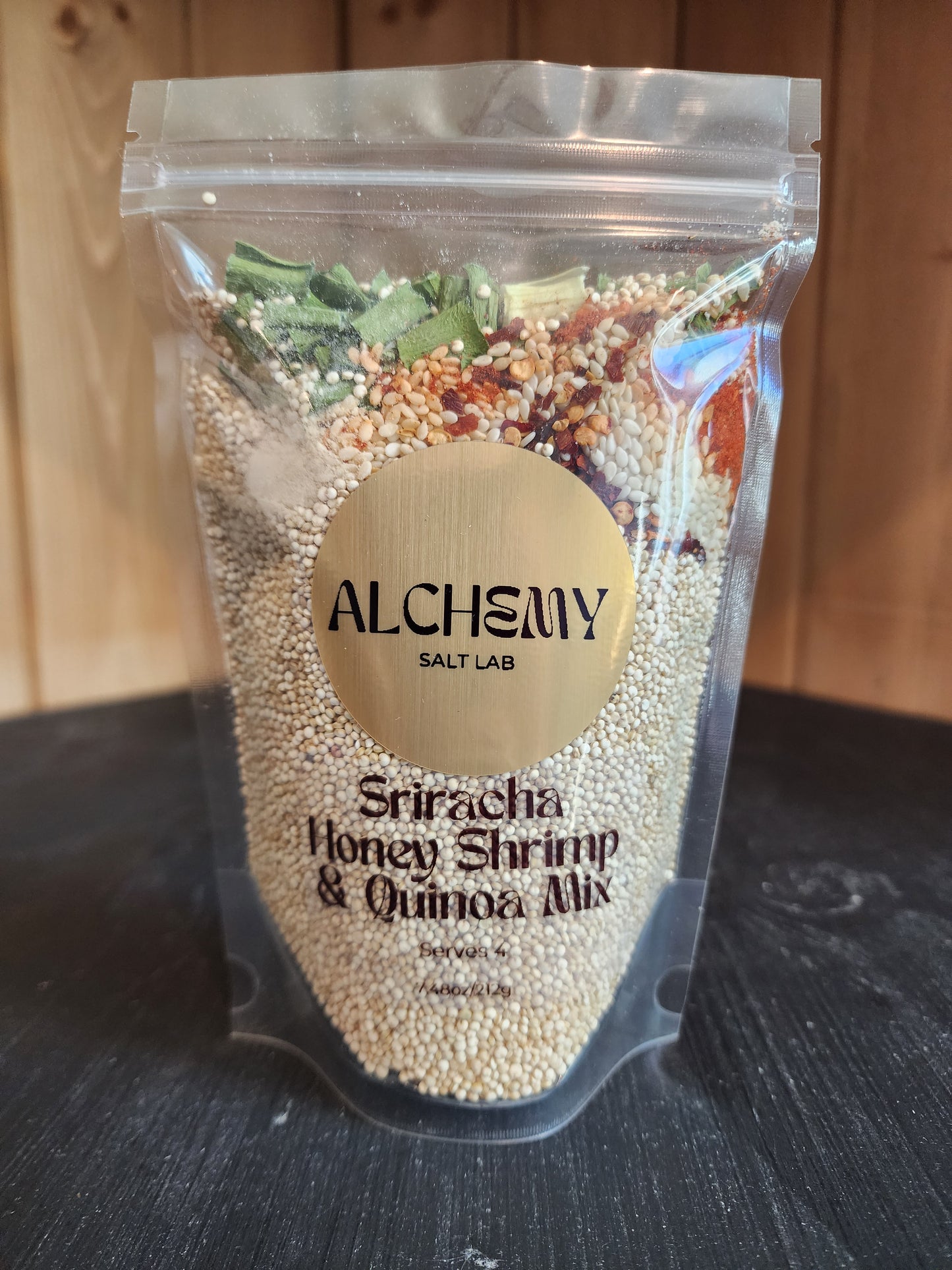 Sriracha Honey Shrimp & Quinoa