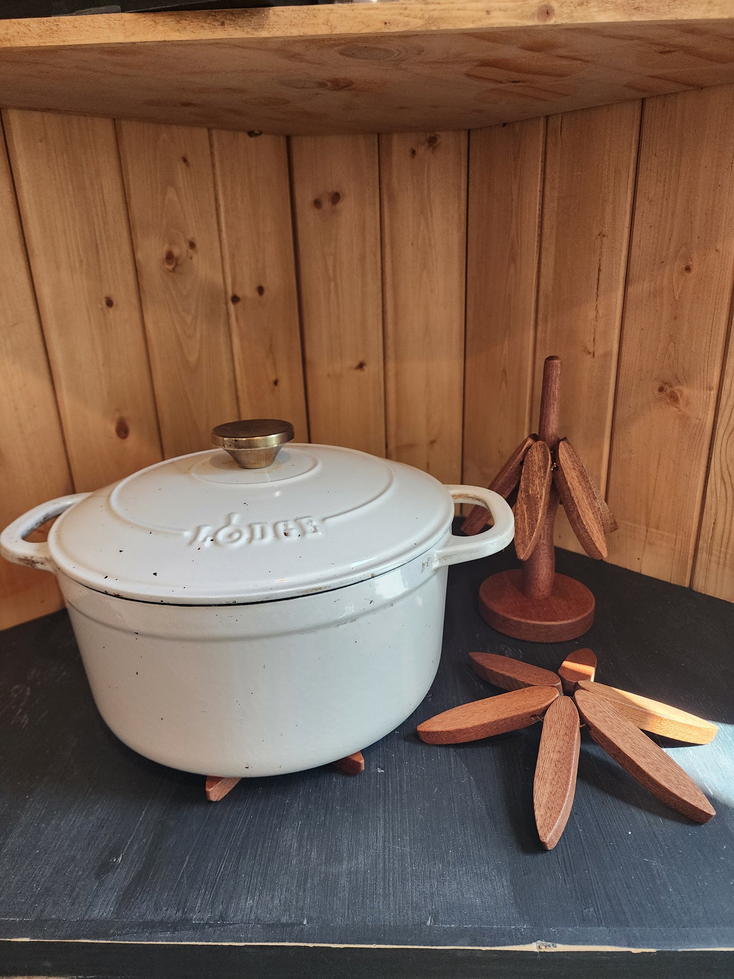Wood Trivet Set