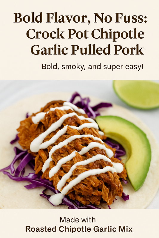 Bold Flavor, No Fuss: Crock Pot Roasted Chipotle Garlic Pulled Pork