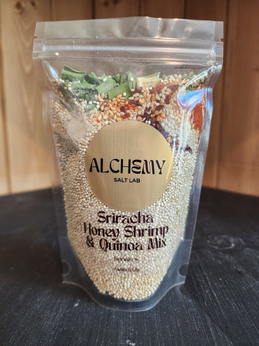 Sriracha Honey Shrimp & Quinoa